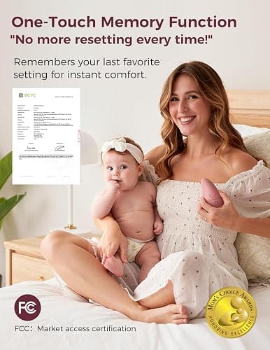 Momcozy Warming Lactation Massager Pro, 8 Vibration Modes & 4 Heating Levels, Longer-Lasting & 100s Rapid Warming Breast Massager, Quick Charging, Improves Milk Flow & Relieves Breast Engorgement thumbnail 2
