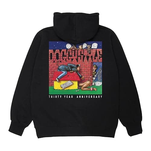 Death Row Records Unisex Adult Snoop Dogg Doggystyle 30th Anniversary Hoodie - Image 1