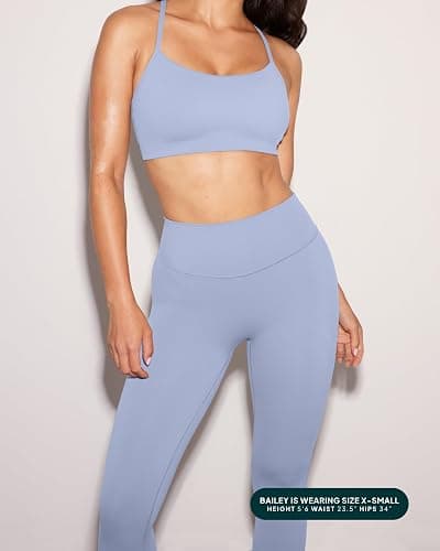 PAVOI ACTIVE Buttery Soft Workout Leggings for Women - High Waisted No Front Seam Gym Leggings Yoga Pants - FlexFlow thumbnail 3
