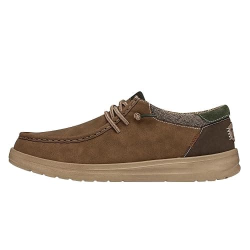 HEYDUDE Men's Paul | Men’s Shoes | Men's Lace Up Loafers | Comfortable & Light-Weight - Image 1