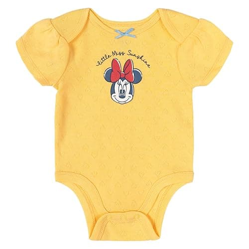 Disney Classics The Aristocats Lion King Winnie the Pooh Pixar Toy Story Baby Girls 5 Pack Bodysuits Newborn to Infant thumbnail 3