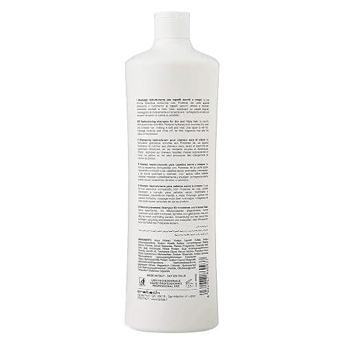 Fanola Restructuring Hair Shampoo for Women & Men - Moisturizing Shampoo for Dry Hair Enriched with Milk Protein - Repairing, Nourishing, Anti-Frizz Formula for Dry & Brittle Strands (33.8 Fl oz) thumbnail 2