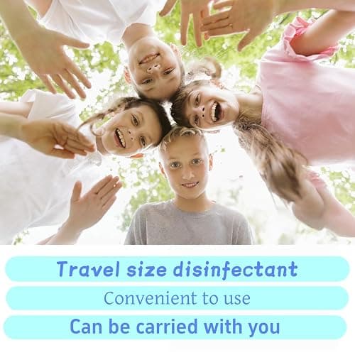 KING OF BIOTIN 6 Pcs Power Mist Hydrating Hand Sanitizer Spray, 6 Scents, 7.8 FL. OZ. Portable Sanitizer Spray for Adults and Kids, Travel Size thumbnail 2