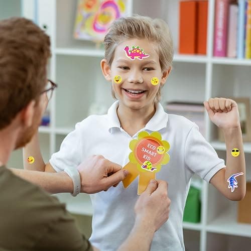 24 Sheets(500+) 3D Puffy Stickers for Toddlers Kids Boys Girls | Bulk Preschool Sticker Sheets for Reward, Craft, Scrapbooking, Including Animal, Fruits, Dinosaurs, Fish and More thumbnail 2