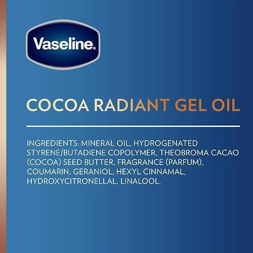 Vaseline Intensive Care Cocoa Radiant Body Gel Oil, 6.8 oz thumbnail 3