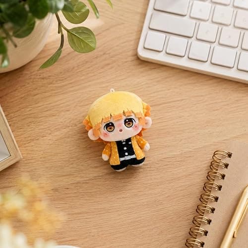 Demon Soft Anime Figure Cute Cotton Plush Doll Slayer Muichiro Decor | Anime Character Themed Collectible Gift for Anime Fans,Tanjiro Ornament,Soft Skin-Friendly Fabric,Tight Embroidery No Peeling thumbnail 4