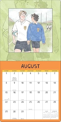Heartstopper 2027 Wall Calendar with Bonus Poster thumbnail 6