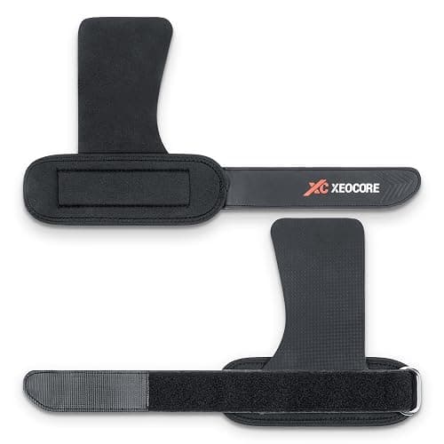 XeoCore Pro Chalkless Hand Grips, Cross Fit Grips, Pull Up Grips, Weightlifting Grips, Gymnastics Grips. Protects Against Tears & Blisters. Premium Enhanced Grip - Comfortable Wrist Support thumbnail 9