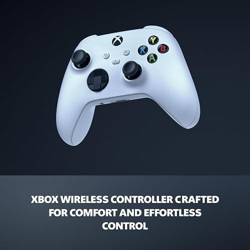 Xbox Series S - All Digital Gaming Console - 512GB SSD - Includes Xbox Wireless Controller - 120FPS - Robot White thumbnail 3