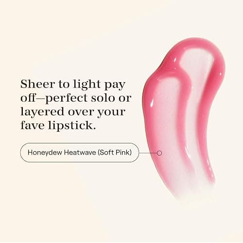 Live Tinted Softgloss Juicy Lip Gloss For Women – Hydrating Non-Sticky Lip Gloss with Hyaluronic Acid, Coconut Oil & Shea Butter – Sheer, Juicy Shine – Honeydew Heatwave .88 Oz thumbnail 3