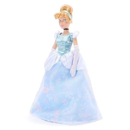 Disney Store Official Cinderella Classic Doll for Kids, Cinderella, 30cm/12”, Fully Posable Toy with Beautiful Ballgown & Surprise Character Friend - Suitable for Ages 3+ thumbnail 3