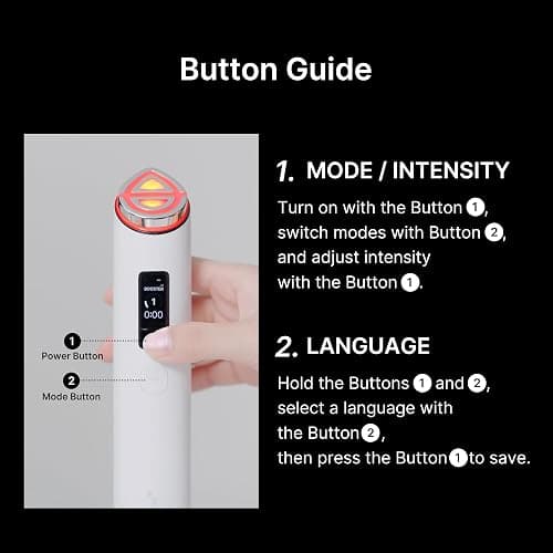medicube Booster Pro X2™ - 7 in 1 Glow Beauty Device, 2X Glow Care, Pink | 7-IN-1 Korean Skincare Device - 2X Care for Glow, Pores, Skin Definition & Radiance, Customized Dual & Mask Modes, Pink thumbnail 8
