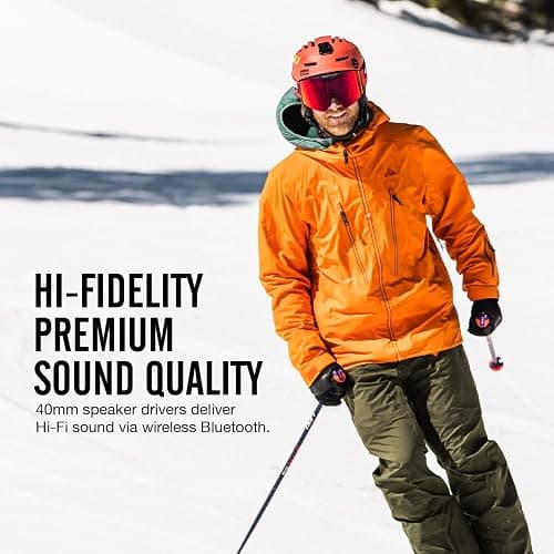 Outdoor Tech - Chips 3.0 Bluetooth Helmet Speakers - True Wireless Helmet Bluetooth Headphones for Skiing, Snowboarding, Mountain Biking, and Climbing thumbnail 6