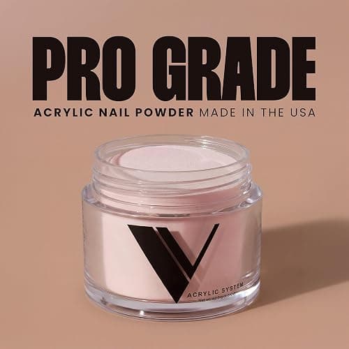 V Beauty Pure Acrylic Nail Powder, Perfect Nude Acrylic Powder, 1.5 Oz | Colored Acrylic Nail Cover Powder for Professionals & Beginners – Self-Leveling, Non-Yellowing, Bubble-Free, Fade-Resistant thumbnail 4
