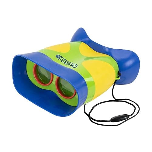 Educational Insights GeoSafari Kidnoculars - Toy Binoculars for Kids, Outdoor Toys for Kids Ages 4-8, Toddler Camping and Nature Toys, Lightweight Binoculars with Neck Strap, Bird Watching Gear thumbnail 2