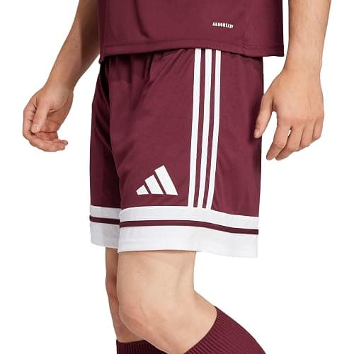 adidas Men's Squadra 25 Soccer Shorts, Black/Black/White, XX-Large thumbnail 3