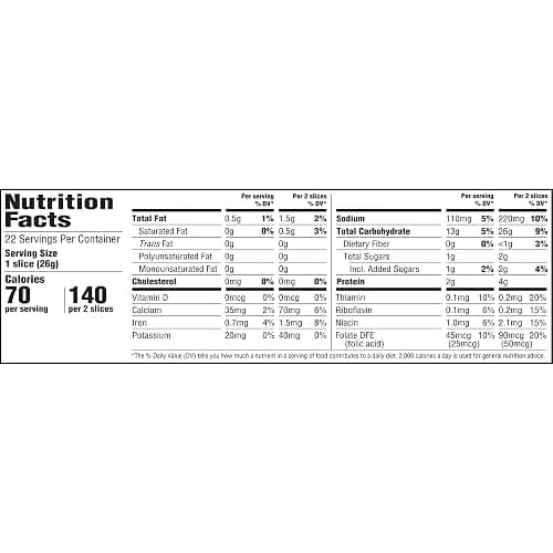 Sara Lee Butter Bread Sandwich Bread, 20 Oz Loaf of Butter Bread With No Artificial Colors or Flavors thumbnail 14