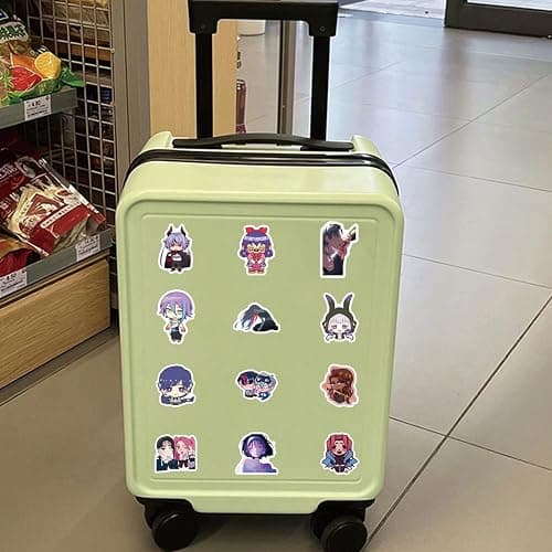 150pcs Alien Stage Aesthetics Cartoon Waterproof Vinyl Stickers for Water Bottles Laptop Suitcase for Birthday Party Supplies Halloween Decoration Favors thumbnail 2