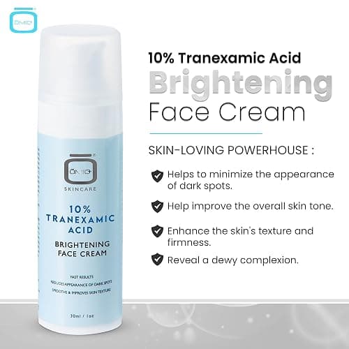10% Tranexamic Acid Cream – 1 fl oz / 30ml – Skin Brightening Cream - Skin Moisturizer, Even Skin Tone with Coconut Oil & Vitamin E thumbnail 2