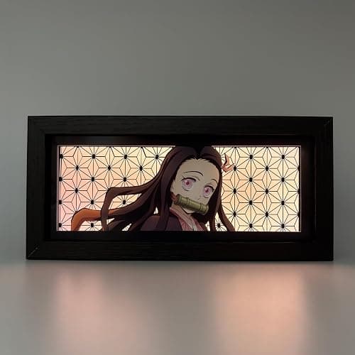 Nezuko Light Box - Demon Slayer – Anime Lamp Figure Night Light – 3D Anime Room Décor Gift for Otaku - Image 1