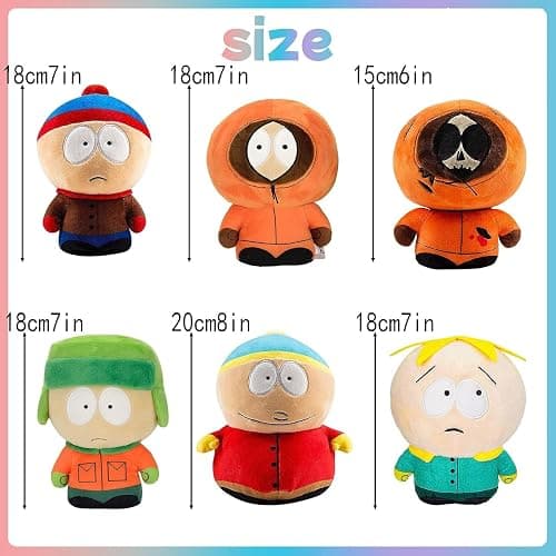 YZONU SP Anime Soft Toys, Plush Doll Cute Pillow Stuffed Animals Toy for Children Adults and Fans (6Pcs) thumbnail 3