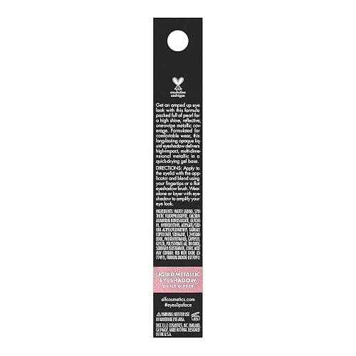 e.l.f. Liquid Metallic Eyeshadow, Gel Formula, High-Impact Multi-Dimensional Finish, One-Swipe Coverage, Little Dipper, 0.1 Fl Oz (3mL) thumbnail 4
