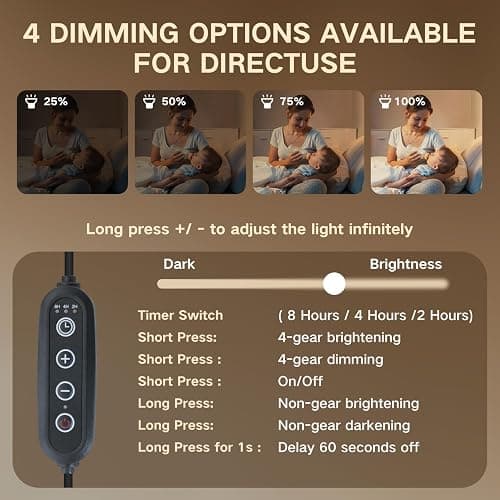 Droyek Candle Warmer Lamp with Timer Electric Adjustable Height Candle Warmer Dimmable Wax Warmer Lamp Jar Candles with 2 Bulbs for Home Decor & Office - Green1-flower - Large thumbnail 5
