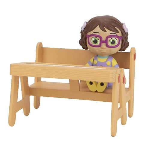 CoComelon School Time Deluxe Playtime Set - JJ, Bella, Ms. Appleberry The Teacher and 5 Accessories (Table, Cot, Armchair, Easel, Walls) - Toys for Kids, Toddlers, and Preschoolers thumbnail 4