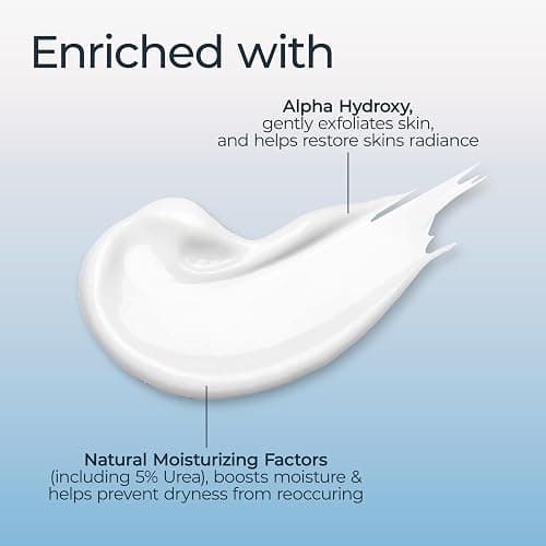 Eucerin Intensive Repair Body Lotion for Dry Skin with Alpha Hydroxy, Moisturizes, Exfoliates and Conditions, Fragrance Free and Paraben Free, Holiday Gifts for Self Care, 16.9 Fl Oz Bottle thumbnail 5