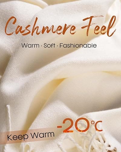 FURTALK Winter Scarf for Women Pashmina Shawl Wraps Soft Warm Fashion Blanket Scarves Gifts thumbnail 2