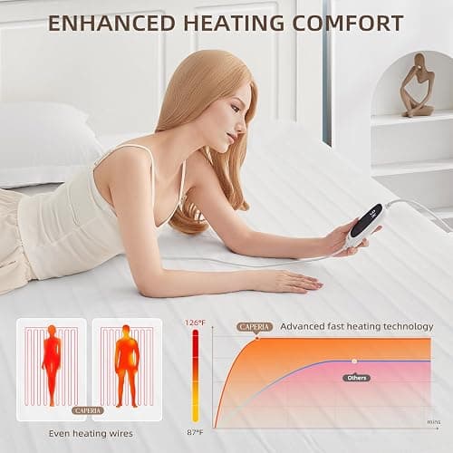 Heated mattress pad  thumbnail 6