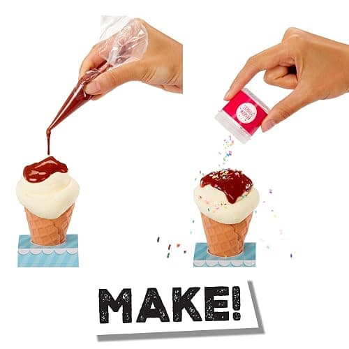 Slime Life Ice Cream Cone DIY Slime Kit - Unboxing Ingredients to Make, Smash, and Stretch Your Food Slime, Ages 8+ thumbnail 5
