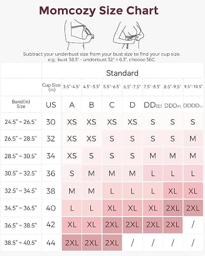 Momcozy Hands Free Pumping Bra, Adjustable Breast-Pumps Holding and Nursing Bra, Pumping & Nursing Bra in One thumbnail 6