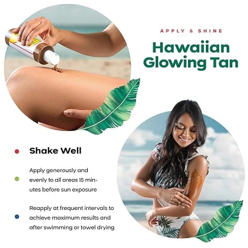 Maui Babe Browning Lotion - Natural Hawaiian Tan Accelerator with Vitamins & Antioxidants - Moisturizing Formula for All Skin Types - Made in USA - 4 fl oz thumbnail 7