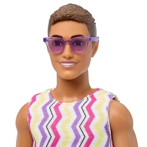 Barbie Style Fashion Dolls Set, Beach Inspired Looks | Includes Beach Style Accessories, 65th Anniversary Ken Doll (Amazon Exclusive) thumbnail 2