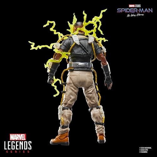 Marvel Legends Series Marvel’s Electro, Spider-Man: No Way Home Collectible 15-cm Action Figure, Blue and Yellow thumbnail 7