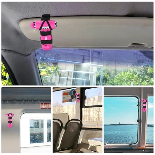 Yiader Window Breaker, 3-in-1 Emergency Escape Tool with Car Window Breaker and Seatbelt Cutter, Car Safety Hammer Car Essentials Tool for Women thumbnail 5