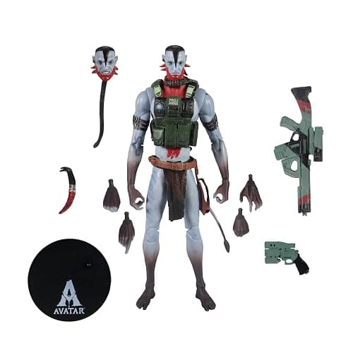 McFarlane Toys- Avatar: Fire and Ash Quaritch (Ash Warrior) 7in Action Figure McFarlane Collector Edition thumbnail 7