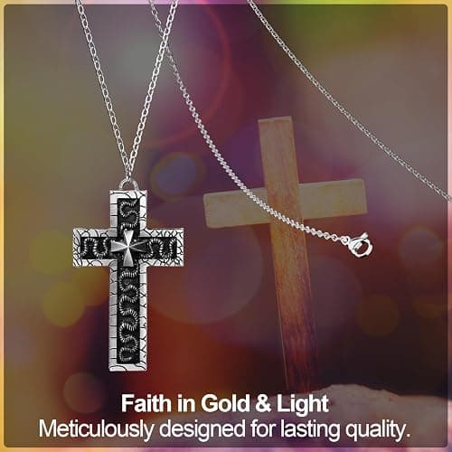 AICase Squids Necklace Game,Thanos Necklace,Squid Thanos Game Cross Pendant Cross-Shaped Necklaces with Secret Compartment,Vintage 3D Printed Charm for Men Women thumbnail 7