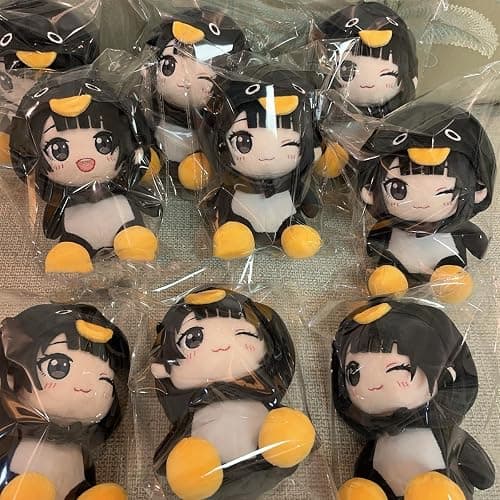 Arknights: Endfield‌ Endmin Cute Mini Plush Doll Gugugaga Little Penguin Anime Game Characters PVC Desktop Ornaments Fans Gifts 6in (Standard Style) thumbnail 3