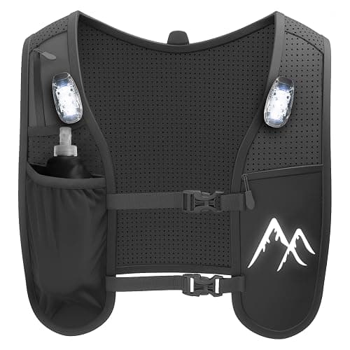 ArcticFit LED Running Vest - Adjustable Unisex Reflective Vest with Phone Holder and Storage - Lightweight and Durable Running Backpack Alternative - Hydration Vest - Image 1