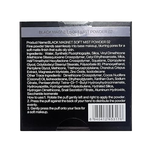 CARSLAN Waterproof Face Pressed Powder Compact, 24H Longlasting Oil Control Pressed Setting Powder Talc-Free Makeup, Shine Free, Poreless, Smooth, 02 for oily skin (0.28Oz) thumbnail 7
