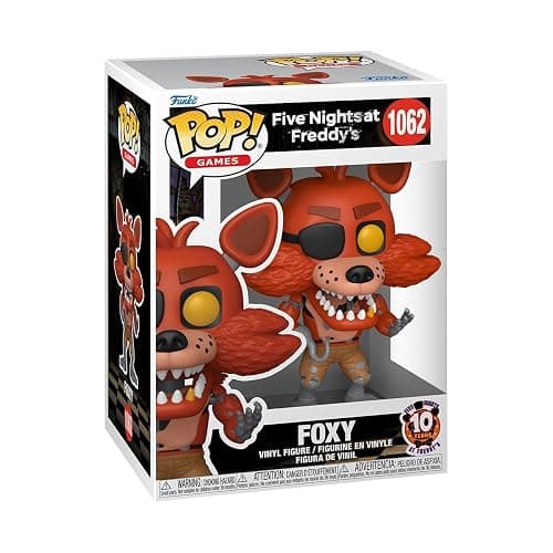 Funko POP! Games: Five Nights at Freddy's (FNAF) - Foxy | Official Video Games Merch - Collectable Vinyl Figurine for Shelf Display - Birthday Gift Idea for Fans and Collectors - Image 1