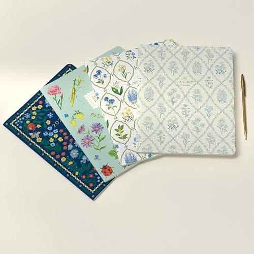 Jotsome Monthly Planner 2026-2027, 18 Months Academic Planner, 7"x 8.75" | July 2026 to December 2027, Stitched Binding, Soft Cover, Academic Planner for Office and Home Plan, Flower thumbnail 9