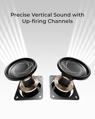 ULTIMEA 3.1.2ch Sound Bar with Subwoofer, Dolby Atmos, Surround Sound System for TV, BT 5.4, HDMI eARC, Soundbar with 6.5" Subwoofer for Home Theater, Skywave F30 Boom thumbnail 7