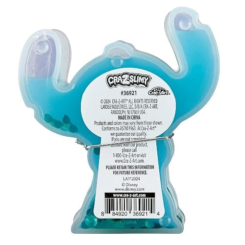 CRA-Z-Slimy Cool Stitch Slime Toy- Glossy, Stretchy, Super Soft, Smooth Cool Blue Stitch Slime for Boys and Girls, Lilo and Stitch Kids Toy Gift - Cool Stitch thumbnail 3