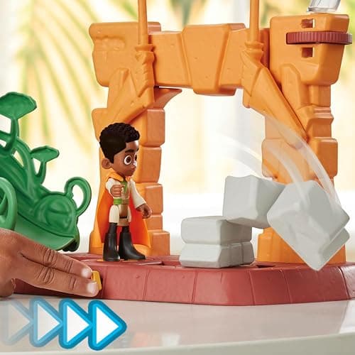 Star Wars: Young Jedi Adventures Tenoo Jedi Temple, 20-Inch-Tall Playset with Lights & Sounds, 2 Action Figures, Preschool Toys for 3 Year Old Boys & Girls & Up thumbnail 4