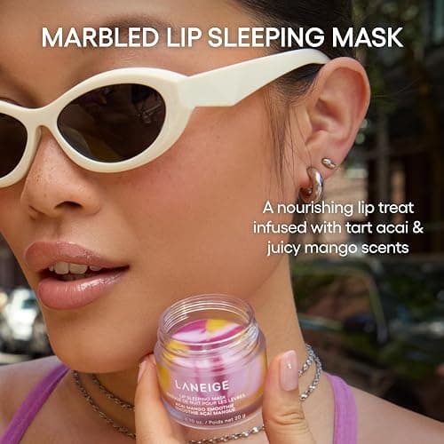 LANEIGE Lip Sleeping Mask: Korean Overnight Treatment For Dry Lips | Hydrating & Nourishing Overnight Lip Treatment Mask with Vitamin C, Shea & Murumuru Seed Butter | Now Build Your Own Bespoke Swirl thumbnail 3