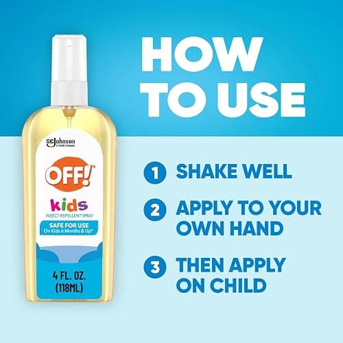 OFF! Kids Insect Repellent Spray, Botanically Inspired, Safe for Use On Kids, 4 oz thumbnail 5