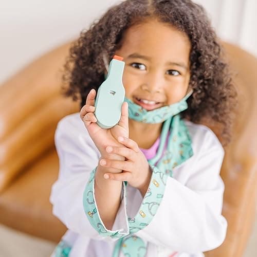 Melissa & Doug Doctor Role Play Costume Dress-Up Set (7 pcs) Frustration-Free Packaging - Frustration-free Packaging thumbnail 8